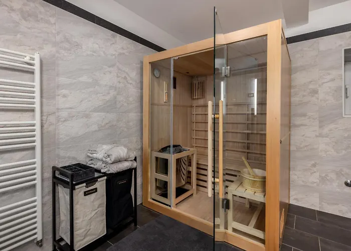 In With Private Sauna And Whirlpool Bathtube *